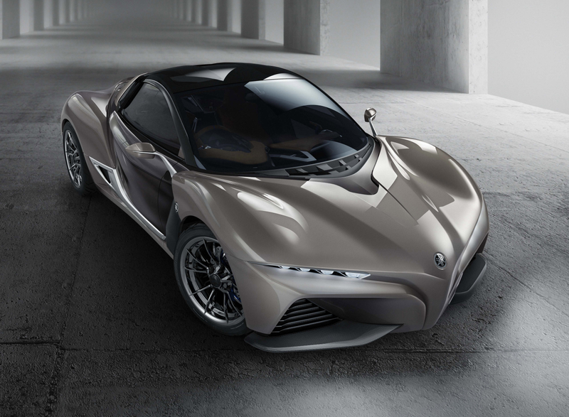 Illustration for article titled Yamaha Sports Ride Concept: A Baby Supercar With Tech From The Man Behind The McLaren F1